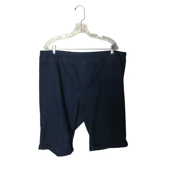 Soft Surroundings Jean Shorts Women's Size 1X Blend Cotton Blend - Picture 1 of 5